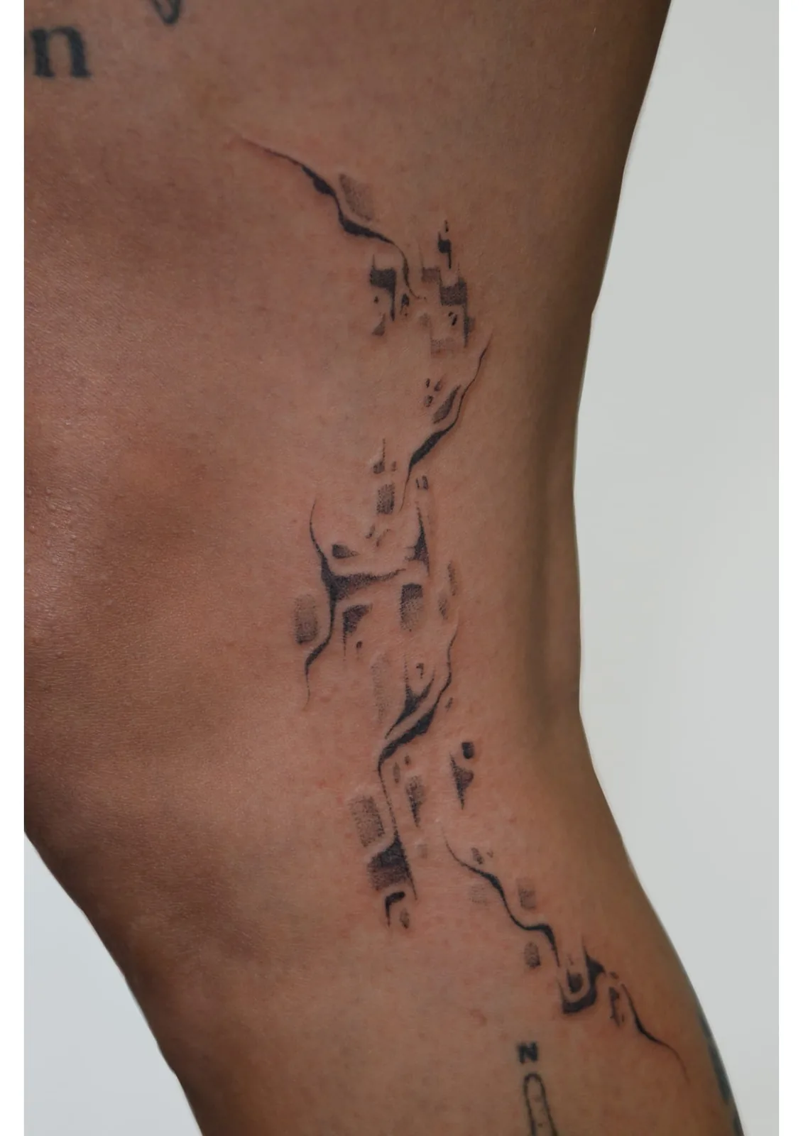Tatuaje estilo Abstract - ejemplo 7 en Trato Tattoo Estudio Valencia