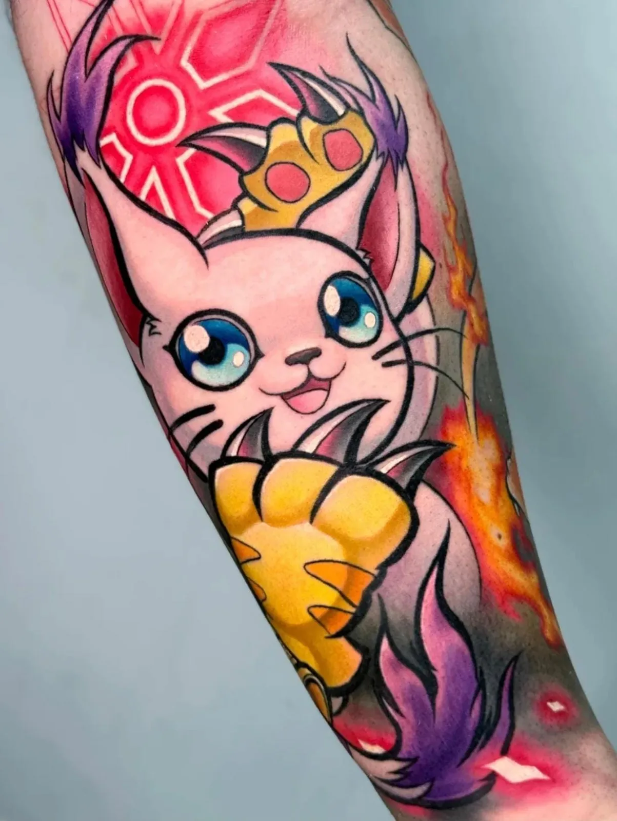 Tatuaje estilo Color - ejemplo 4 en Trato Tattoo Estudio Valencia