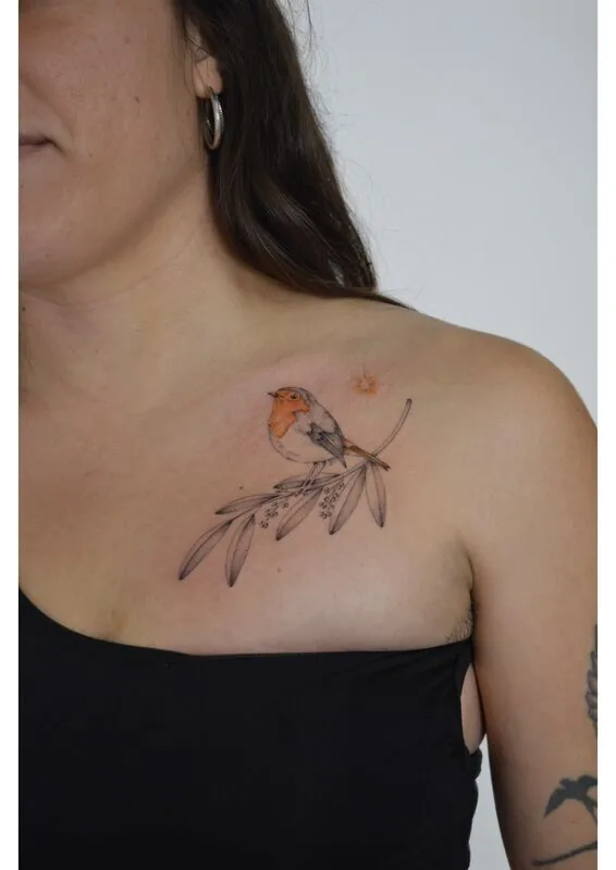 Tatuaje estilo Fineline - ejemplo 3 en Trato Tattoo Estudio Valencia