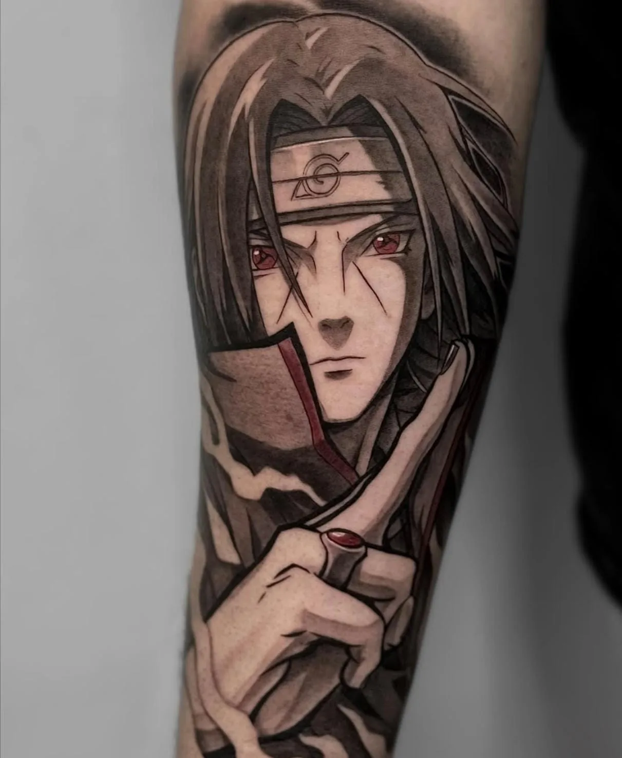 Tatuaje estilo Manga / Anime - ejemplo 4 en Trato Tattoo Estudio Valencia