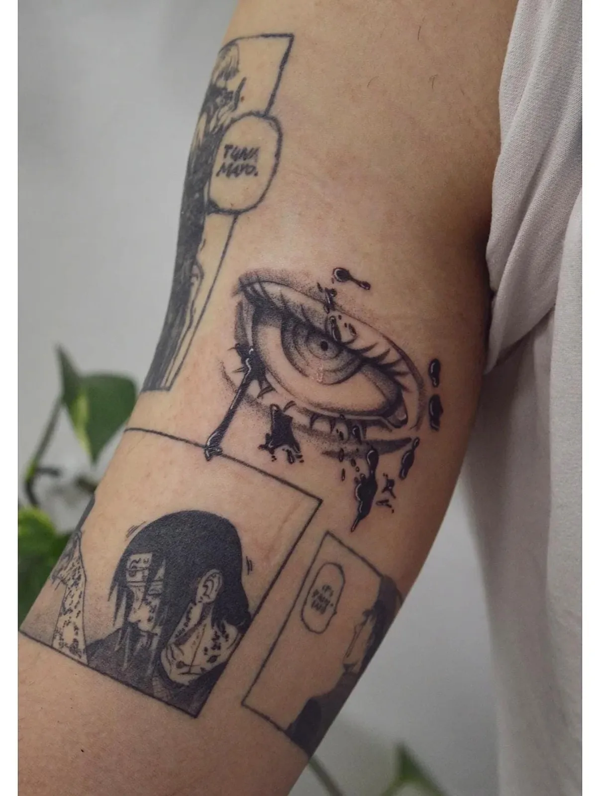 Tatuaje estilo Manga / Anime - ejemplo 7 en Trato Tattoo Estudio Valencia