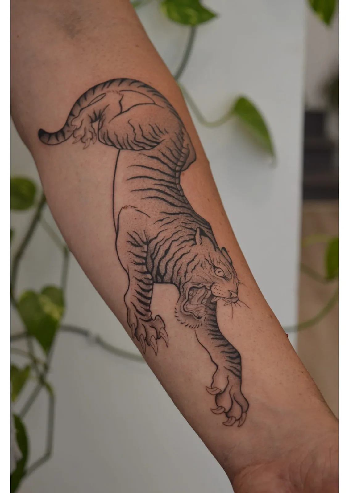 Tatuaje estilo Puntillismo - ejemplo 6 en Trato Tattoo Estudio Valencia