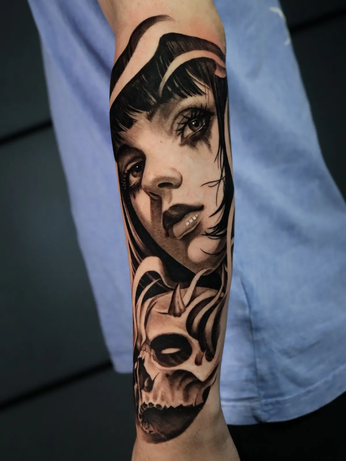 Tatuaje estilo Realismo - ejemplo 10 en Trato Tattoo Estudio Valencia