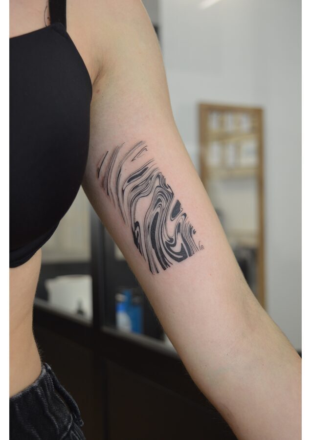 Tatuaje estilo manga